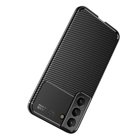 Samsung Galaxy S22 Kılıf Karbon Silikon Case Kapak - Resim 11