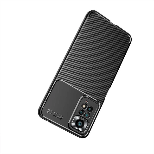 Xiaomi Redmi Note 11 Pro 5G Kılıf Karbon Silikon Case Kapak - 9