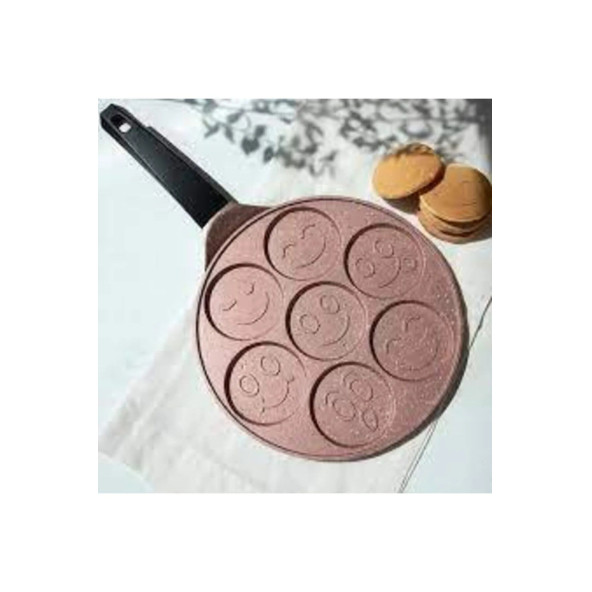 NEHİR Döküm Gülenyüz Krep Pankek Tavası - 2