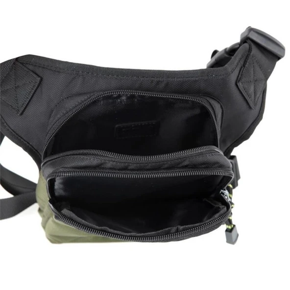 Ççs 31186 Motosiklet Bel Bacak Çanta Yeşil - 2