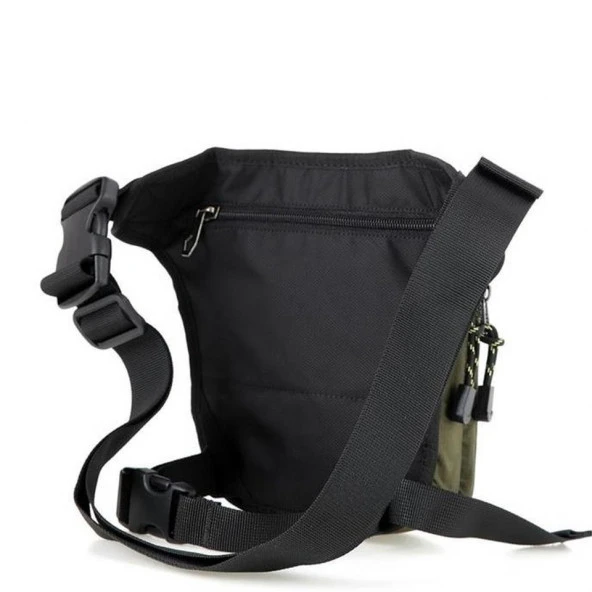 Ççs 31186 Motosiklet Bel Bacak Çanta Yeşil - 4