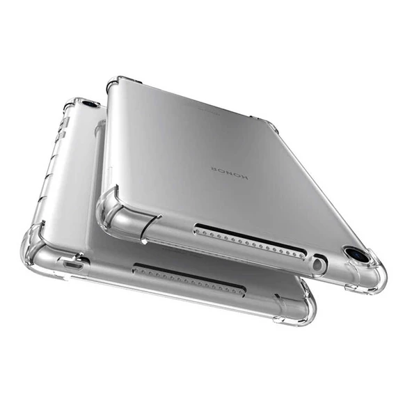 Huawei MediaPad T5 10 Kılıf Darbelere Dayanıklı Şeffaf Kapak