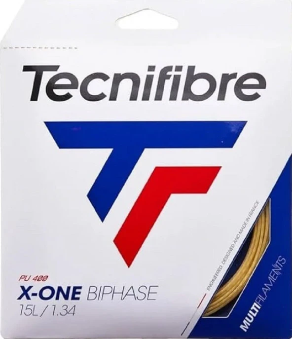Tecnifibre X-One Biphase 1.34 Tekli Kordaj 01GXO134XN - 2