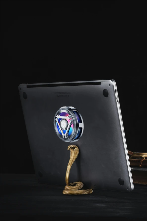 Qpen  F13 RGB Radyatör Tablet Soğutucu Fan - Resim 4