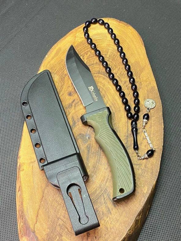 kamp Outdoor 21 cm Avcı Bıçağı + Tesbih Seti