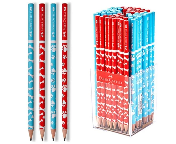 Faber Castell Desenli Puppy Kurşun Kalem