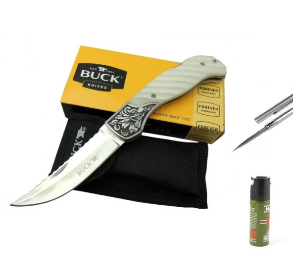 Kişiye Özel Buck Çakı BK-013WY-20.5 CM