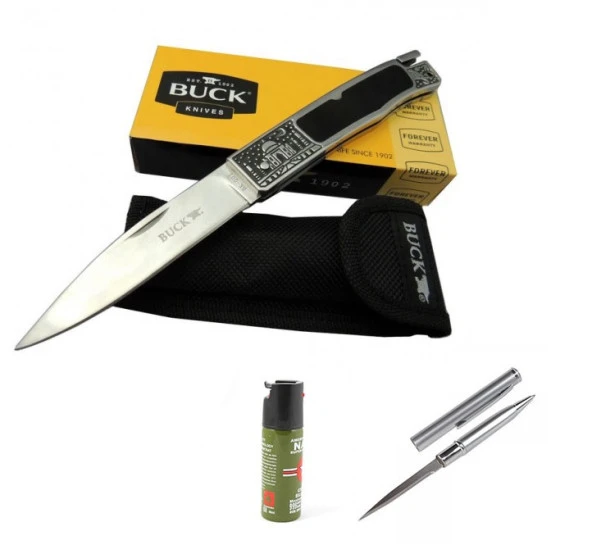 Kişiye Özel Buck Çakı BK-001BK-23 CM