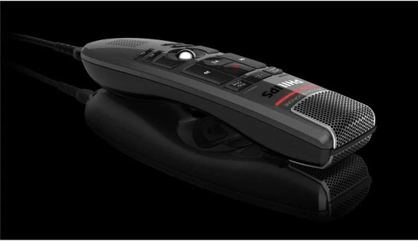 Philips SpeechMike Premium Dikte USB Mikrofon, Basmalı Düğme - 3