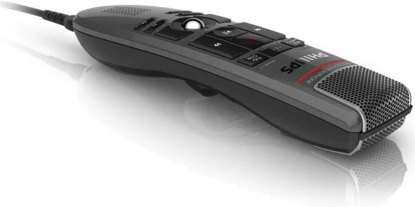 Philips SpeechMike Premium Dikte USB Mikrofon, Basmalı Düğme - 5