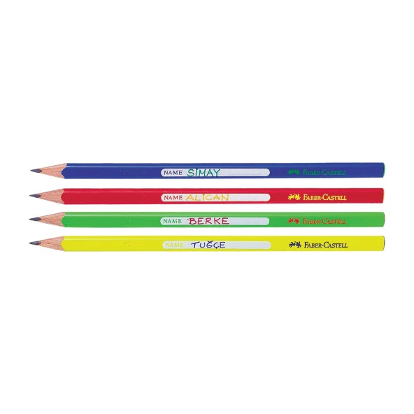 Faber-Castell Üçgen Kurşun Kalem İsimlikli - 2