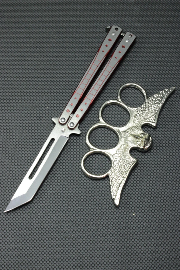 Tanto Kelebekli Baykuş Mustali Set