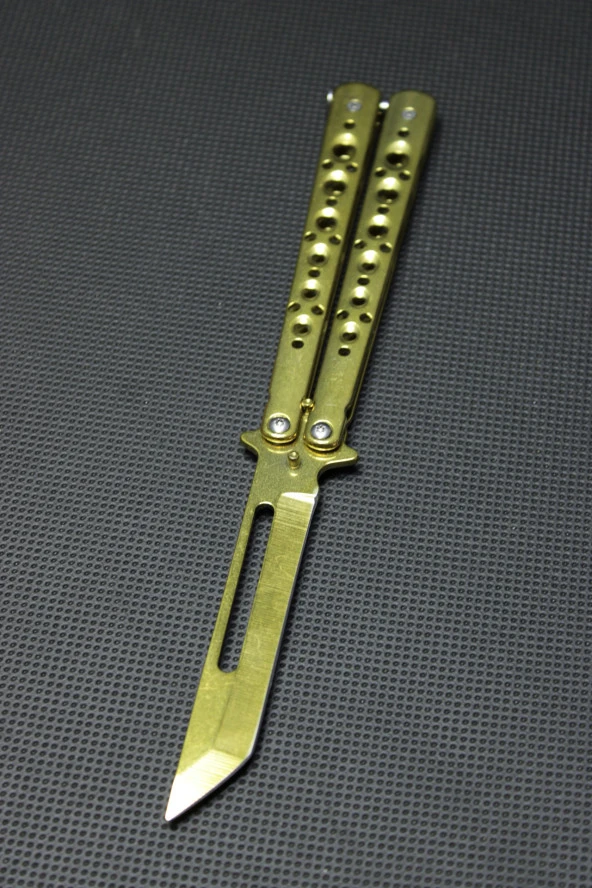 Gold Renk 21 cm Tanto Kelebek
