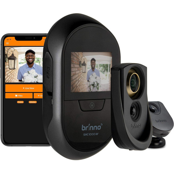 Brinno Duo SHC1000W Ön Kapı Gözetleme Kamerası - Akıllı Ev Güvenlik Sistemi