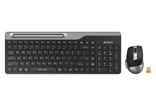 A4-Tech Fb2535c Q K.suz Klavye-Mouse,Siyah,Şarjlı