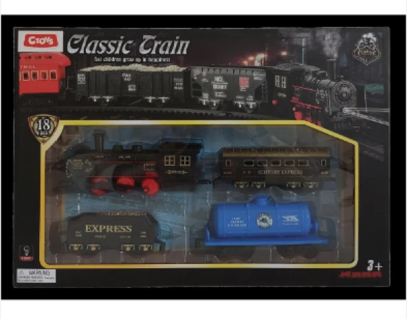 Ctoys Işıklı Yüksek Hızlı Klasik Tren TL41