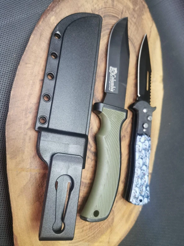 Kamp Outdoor 21 cm Avcı Bıçağı Seti