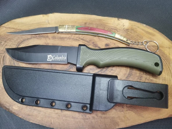 Kamp Outdoor 21 cm Avcı Bıçağı ve Kılçık Çakı Seti