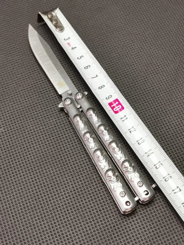 21 cm Gümüş Kelebek ve 17 cm Gümüş Kelebek Set - Resim 2