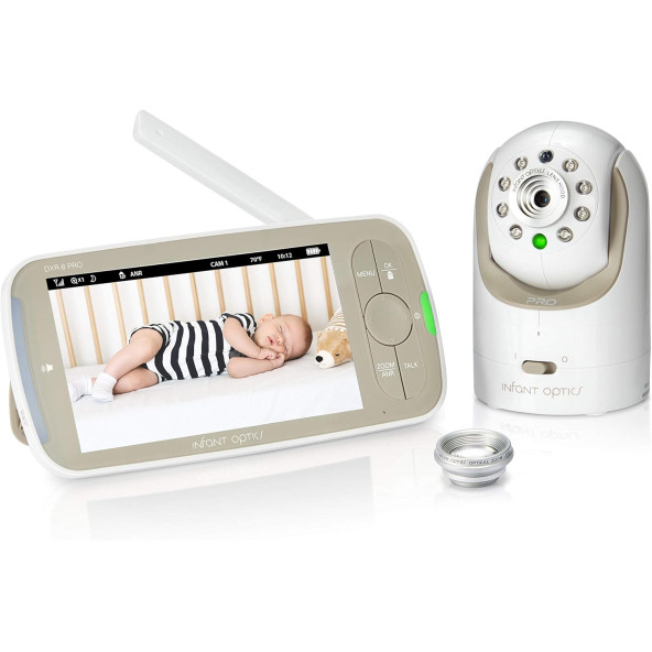Infant Optics DXR-8 PRO Video Bebek Monitörü, 720P HD Çözünürlük 5 Inc Ekran