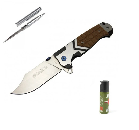 Kişiye Özel Columbia Kevlar Çakı 25WSTBRV- 20 CM