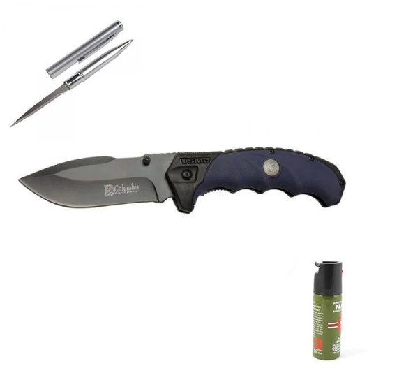 Kişiye Özel Columbia Tactical Çakı G10 FST-4006-B 22 CM