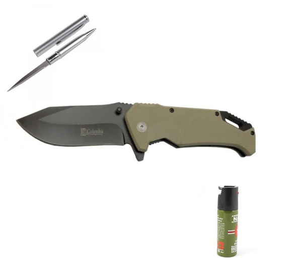 Kişiye Özel Columbia Taktikal Çakı FST-4002-B 20 CM