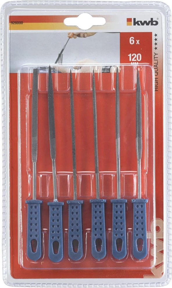 Kwb Eğe Seti 6 Parça Mini Eğe 926000