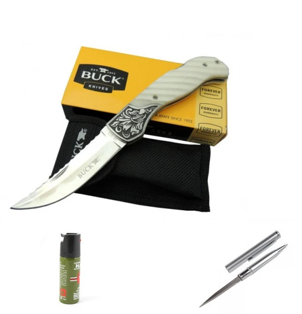 Kişiye Özel Buck Çakı BK-013WY-20.5 CM