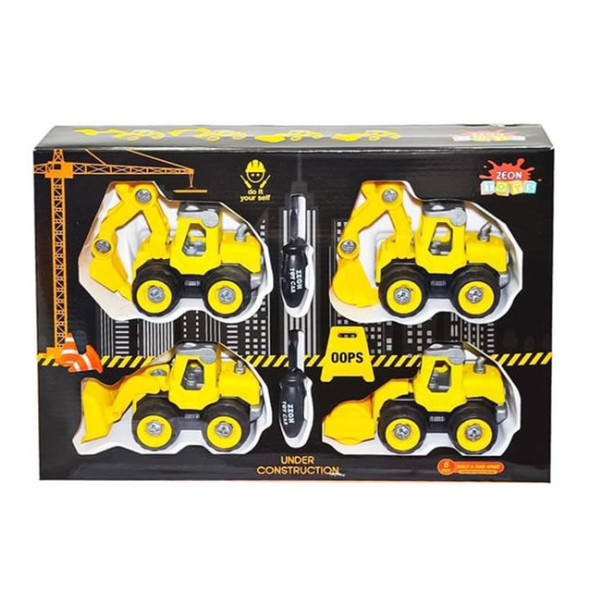 Oyuncak Sök Tak İş Makinaları - 3