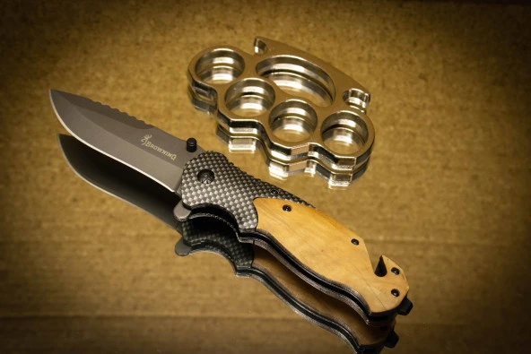 21 cm Browning Çakı Seti