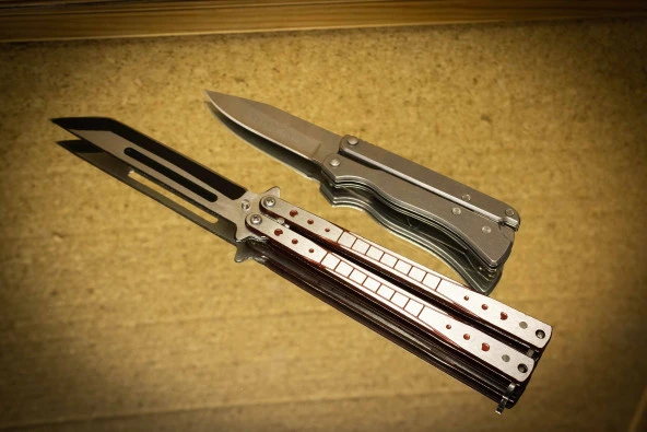 21 cm Tanto Kelebek 2li set