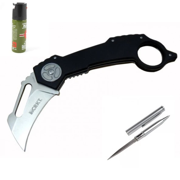 Kişiye Özel Crkt Calvin Çakı Karambit QTR-5876WY 23 CM