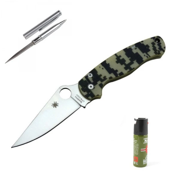 Kişiye Özel Spyderco Çakı Km S30V KM-21 CM