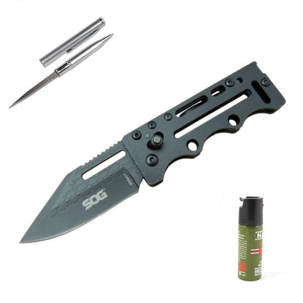 Kişiye Özel Sog Yaprak Çakı AC77BK-15 CM