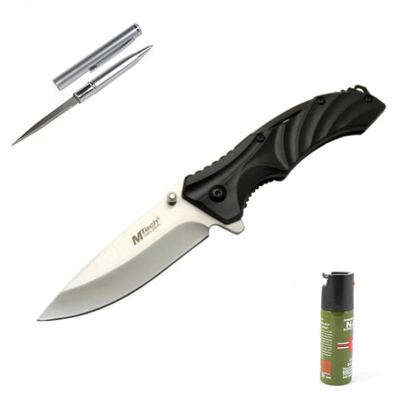 Kişiye Özel Mtech Çakı Siyah 4-31-1 20 CM