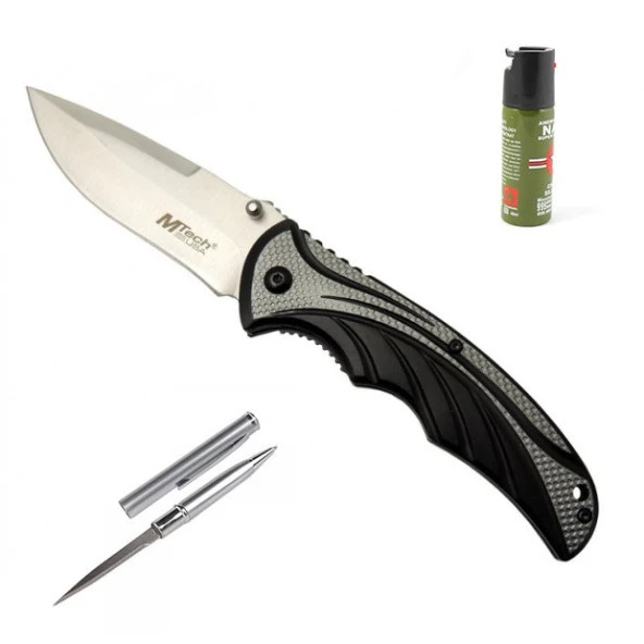 Kişiye Özel Mtech Çakı Handsome Gry 4-5-1 21 CM