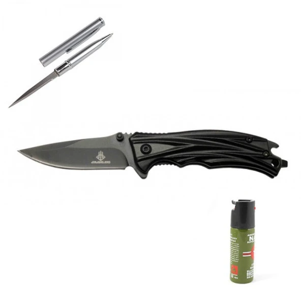 Kişiye Özel JinJunLang Mini Çakı 7-27 BK 14 CM