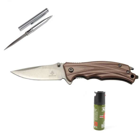 Kişiye Özel JinJunLang Mini Çakı 7-27 PNK 14 CM