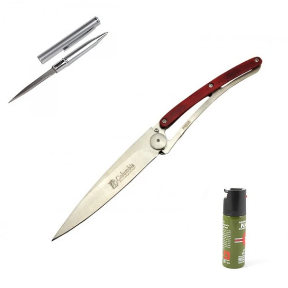Kişiye Özel Deejo Çakı Columbia EXT-2990-D 22.5 CM