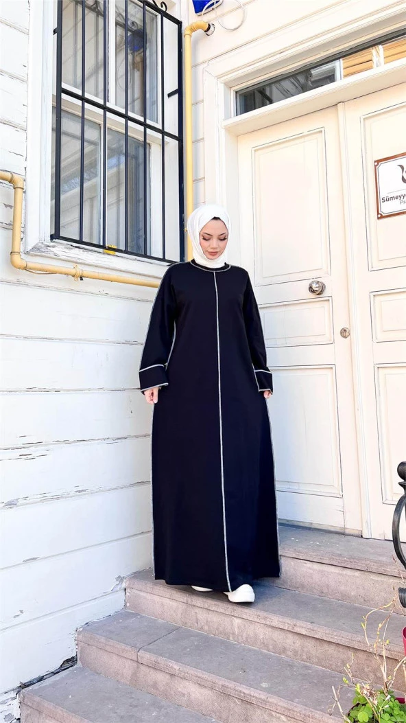 Mevlana Oversize Pamuklu Elbise - 71167.015 - Lacivert - 6