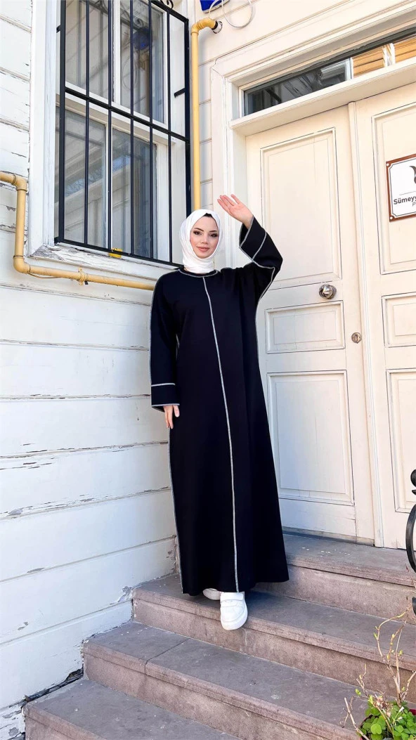 Mevlana Oversize Pamuklu Elbise - 71167.015 - Lacivert - 7