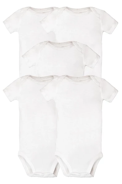 Carter's Layette Bebek 5'Li Body Set 1L930510 Beyaz