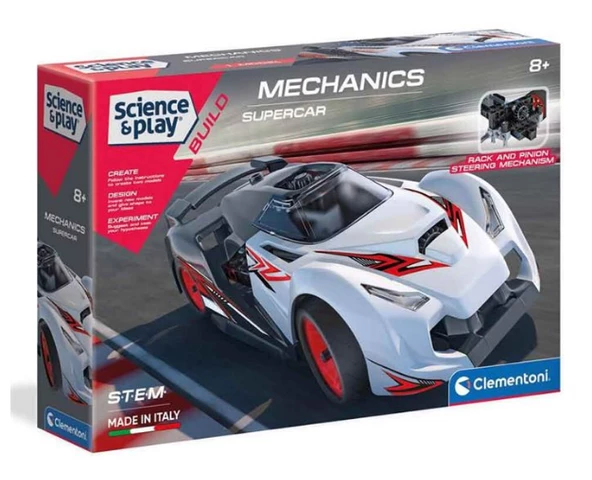 Clementoni Mekanik Laboratuvarı Supercar 75057TR