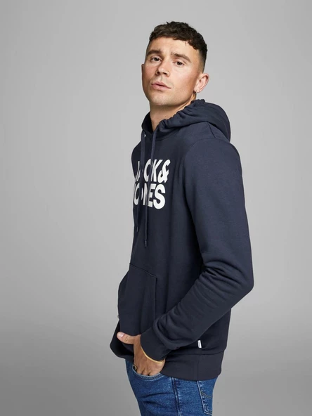 Jack Jones Logo Erkek Sweat 12152840 - 6