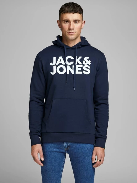 Jack Jones Logo Erkek Sweat 12152840 - 2