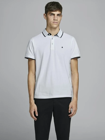 Jack Jones paulos Polo Yaka Erkek Tişört 12136668