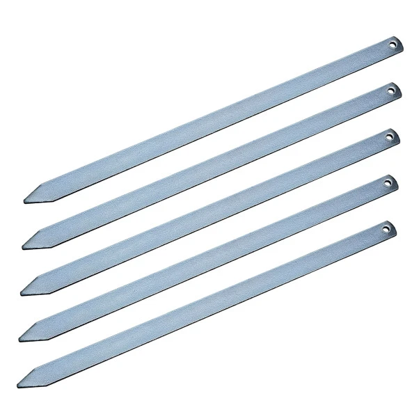 Aletçantam Adana Şiş Yassı Demir Mangal Barbekü Kebap Beyti Kıyma Şişi 50cm - 5 Adet - 2