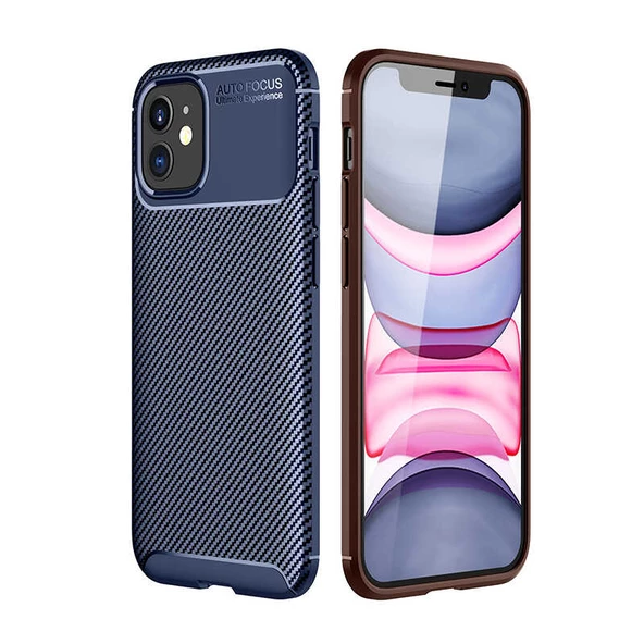 Vendas Apple iPhone 12 Kılıf Zore Negro Silikon Kapak - 2