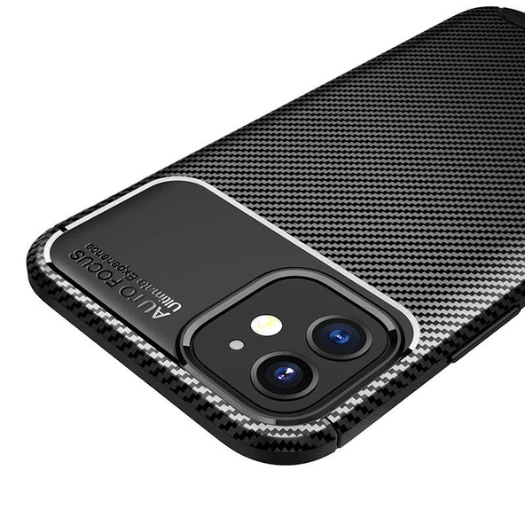 Vendas Apple iPhone 12 Kılıf Zore Negro Silikon Kapak - 8
